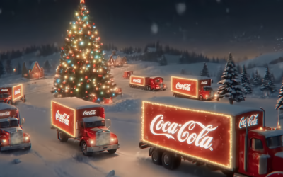 Реклама Coca-Cola созданная с помощью ИИ