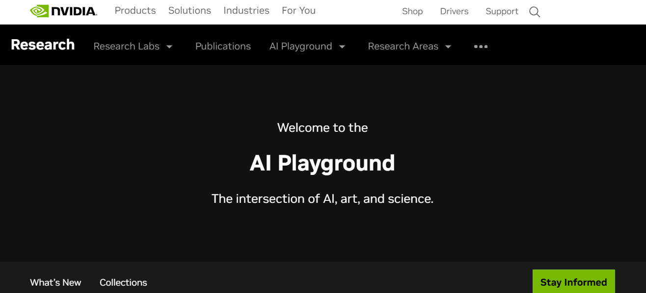 NVIDIA AI Playground