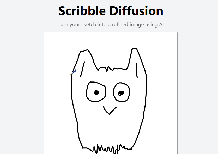 Scribble Diffusion AI