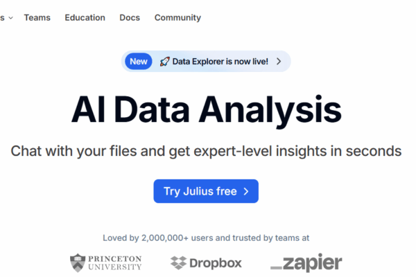 Обзор нейросети Julius AI. Новый помощник для статистического анализа Julius AI