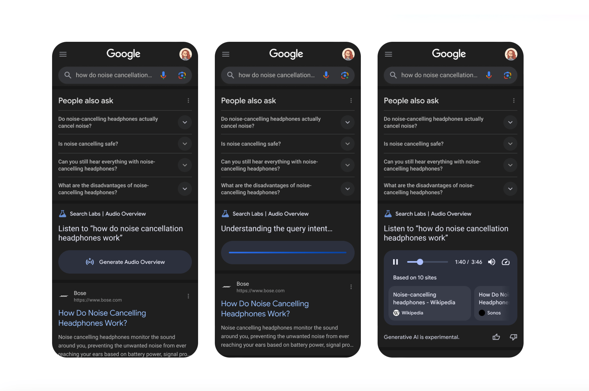Google превращает результаты поиска в подкаст созданный искусственным интеллектом