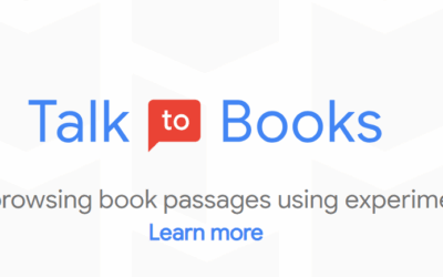 Talk to Books от Google: проект, который опередил свое время