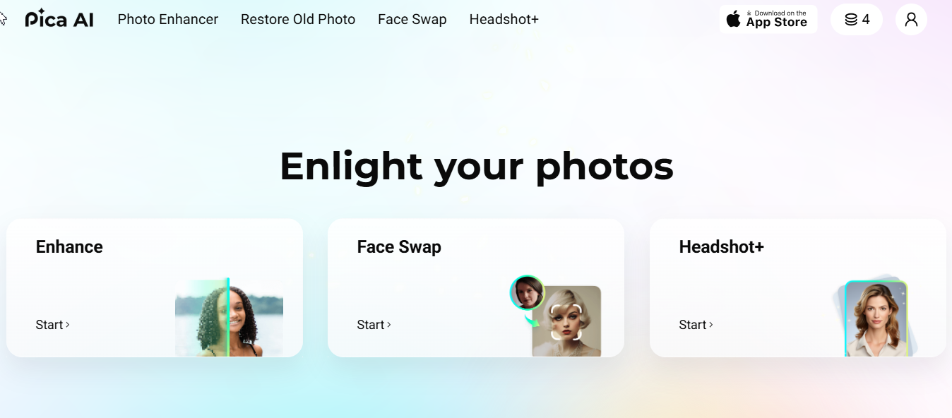 Pica AI - платформа для замены лиц ("face-swap") без технических знаний