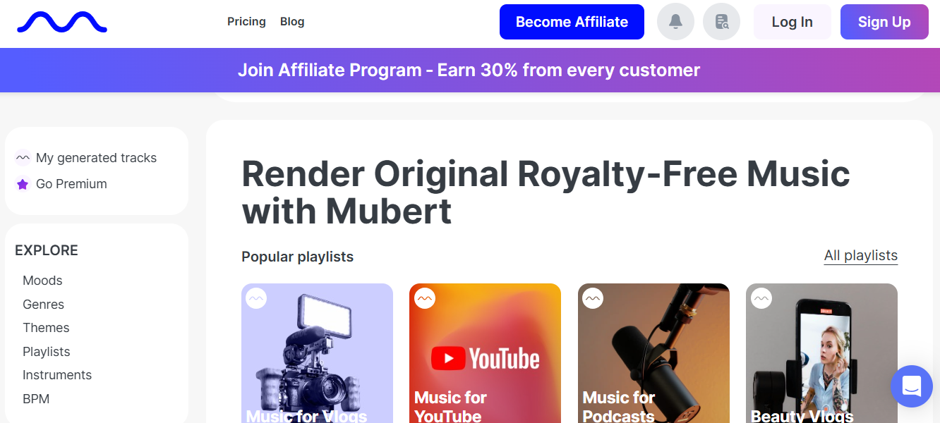 Обзор музыкальной нейросетевой платформы Mubert. Как платформа справляется со своей задачей